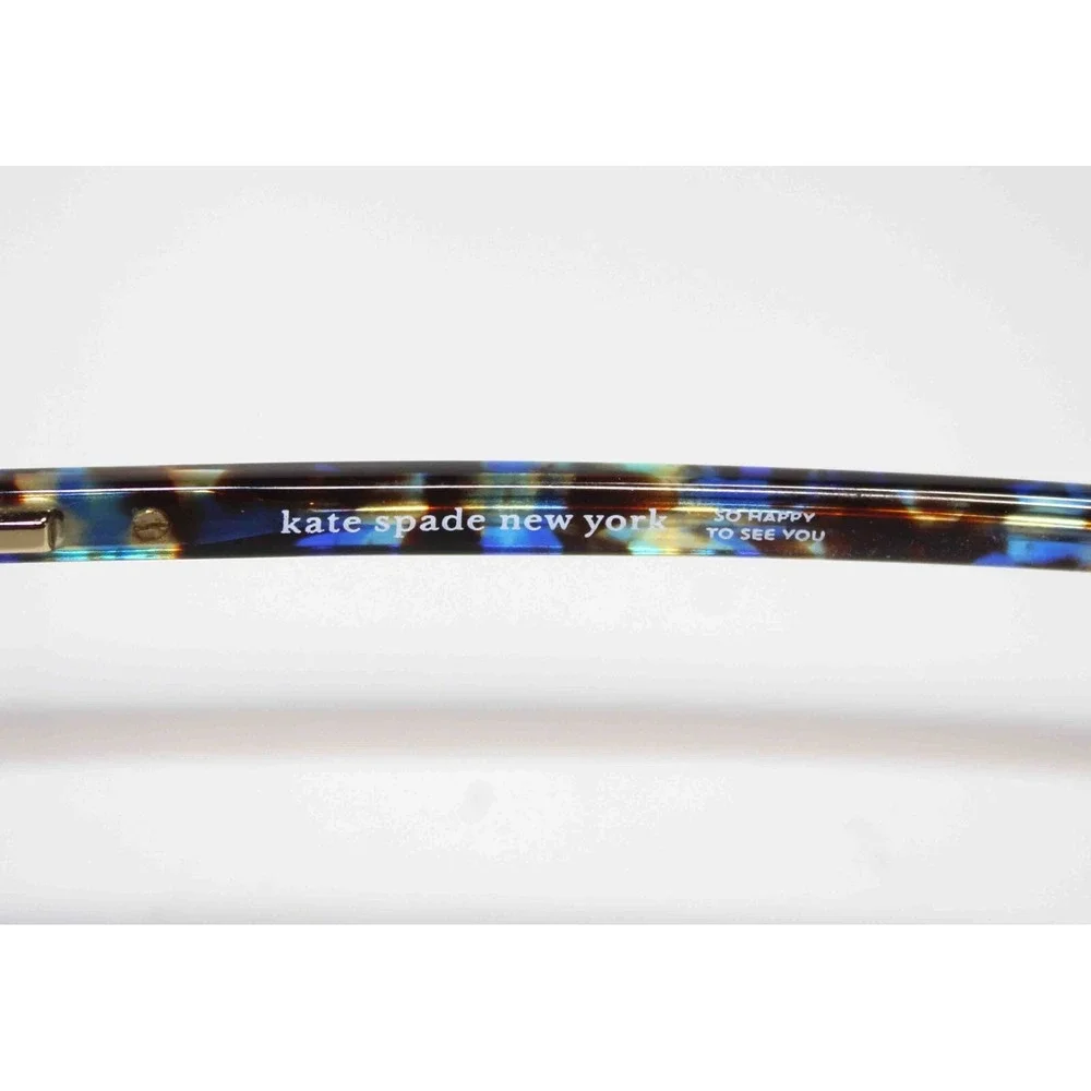 Kate Spade Blue Gold Round Glasses Tortoise Marciann LKS 49 19 12 140 Prescript‎